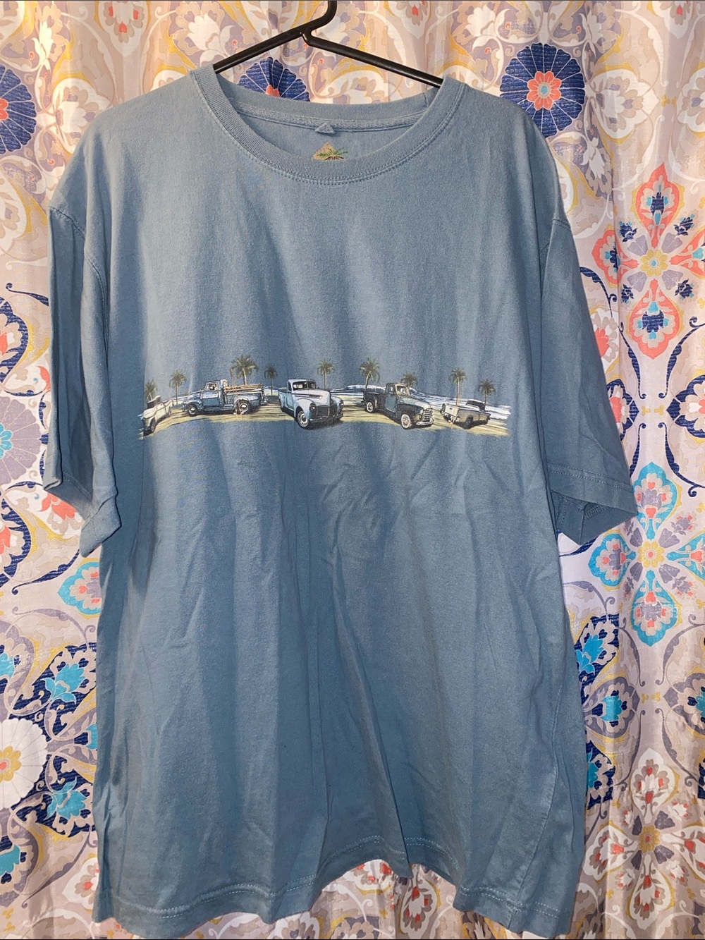 Coastal Truck Graphic Short-Sleeve Tee - Blue